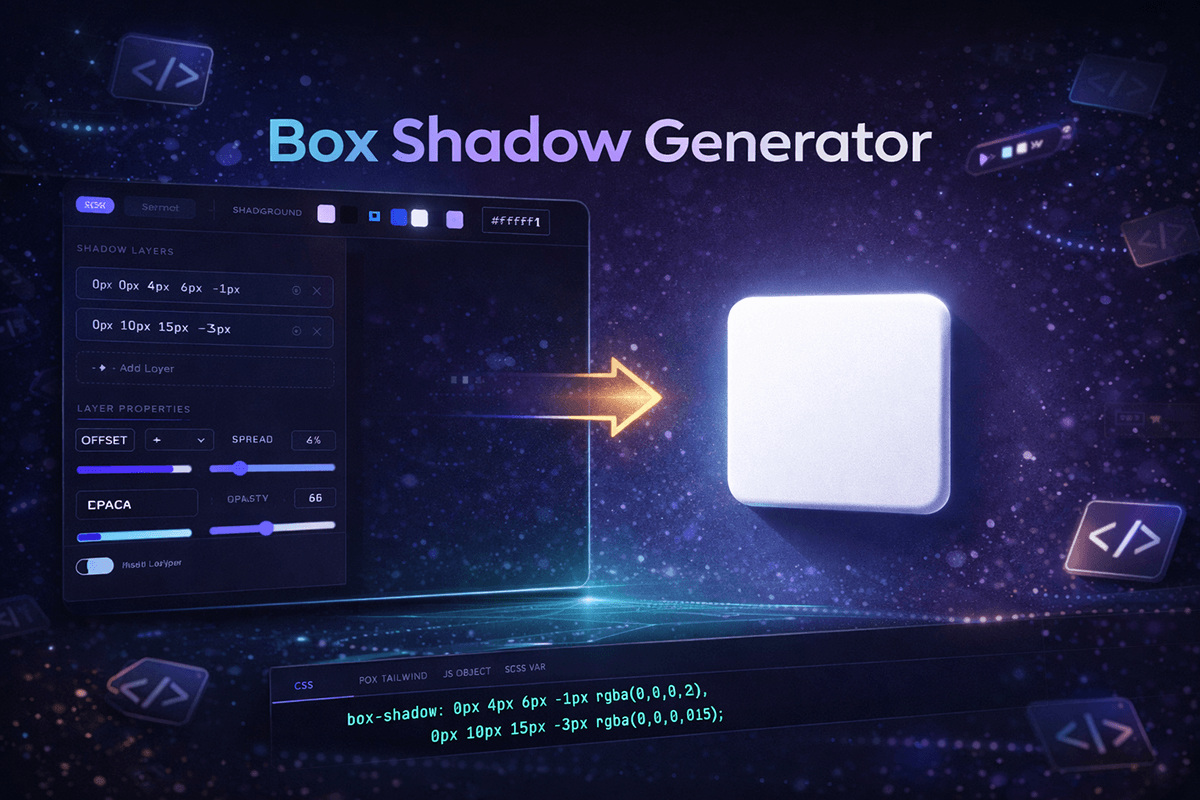 CSS Box Shadow Generator — Free Multi-Layer Shadow Builder Online | FWD ...
