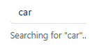 Bootstrap Search With Recent Searches