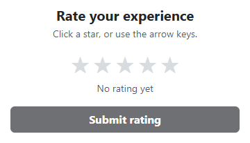 Bootstrap Star Rating Input