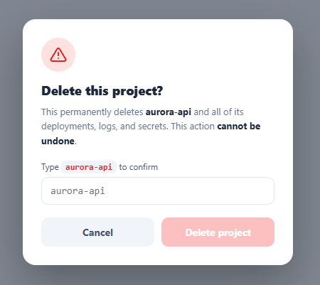 Screenshot of the Confirm Dialog snippet rendered live