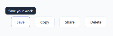 Screenshot of the CSS Tooltip snippet rendered live