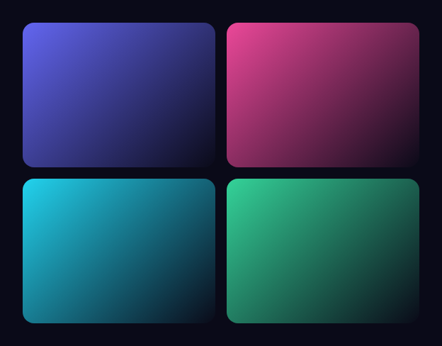 Screenshot of the Direction-Aware Hover snippet rendered live