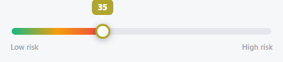 Gradient-Fill Value Slider