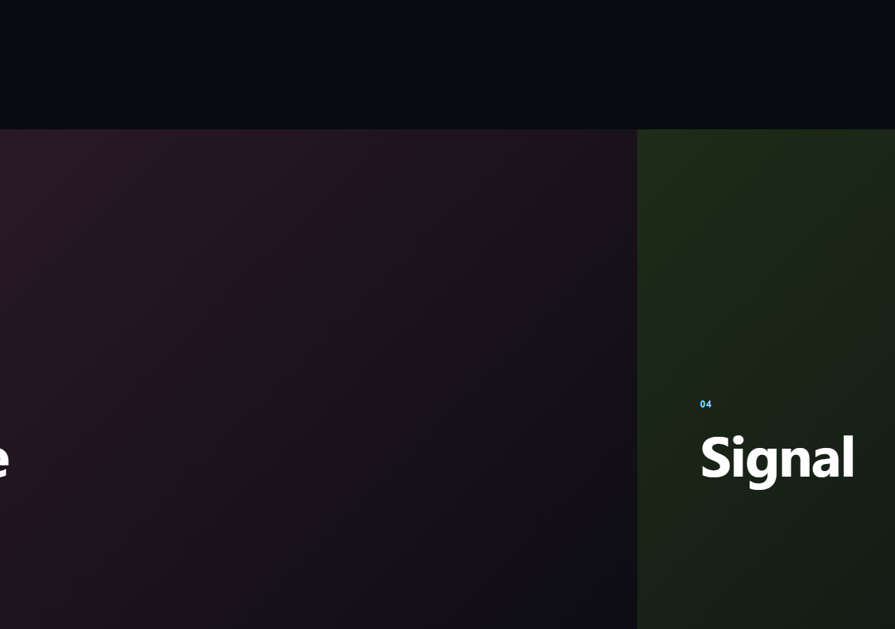 Screenshot of the GSAP ScrollTrigger Pinned Gallery Snap snippet rendered live