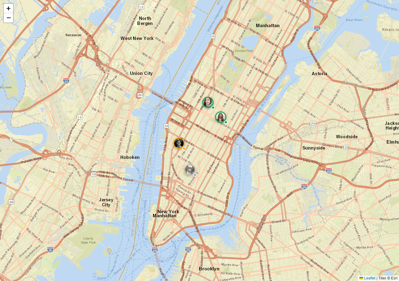 Leaflet Custom HTML Markers and Popups