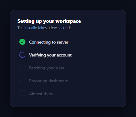 Screenshot of the Multi-Stage Loading Checklist snippet rendered live