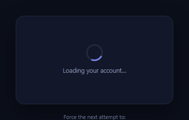 Screenshot of the Loading State with Retry on Error snippet rendered live