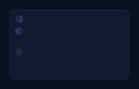Screenshot of the Skeleton Chat Message Loader snippet rendered live