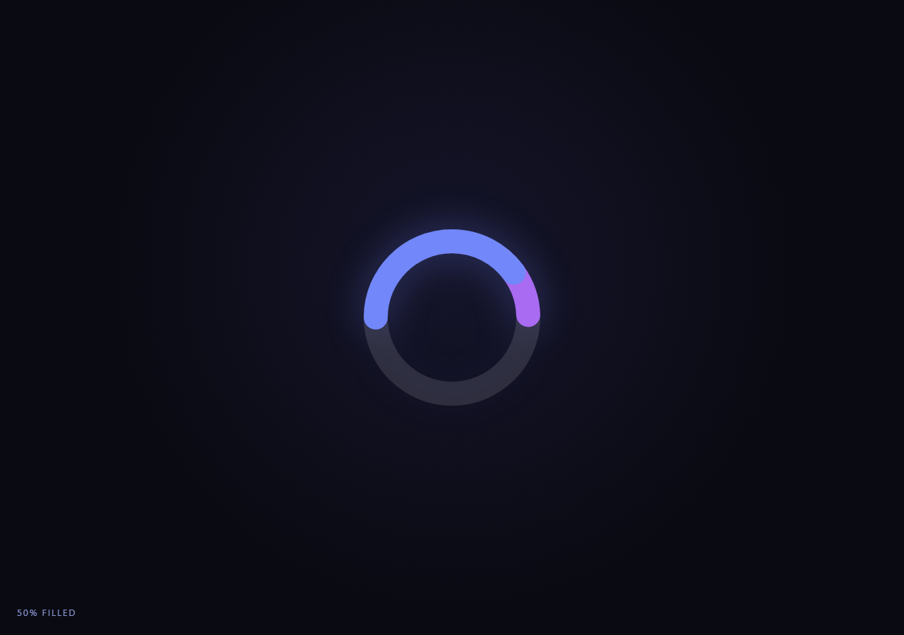 Screenshot of the Lottie Scroll Donut Chart snippet rendered live
