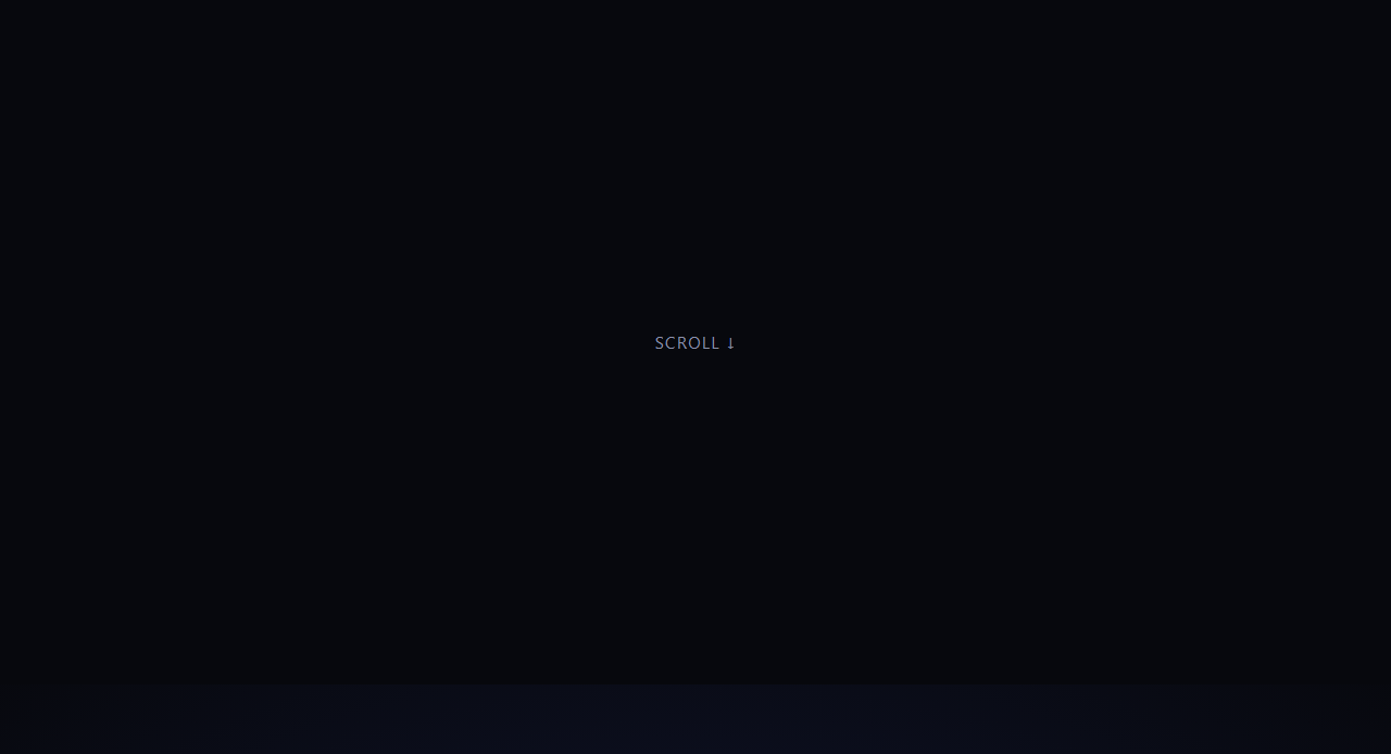 Screenshot of the Scroll Letter Stagger snippet rendered live