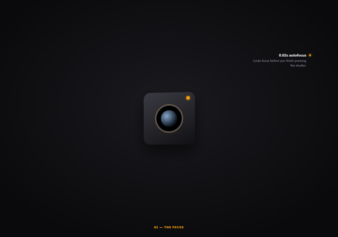 Screenshot of the Scroll Product Launch Story snippet rendered live