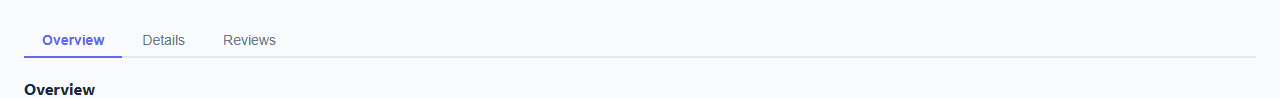 Screenshot of the Tab Bar snippet rendered live