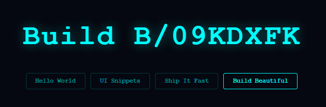Screenshot of the Text Scramble snippet rendered live