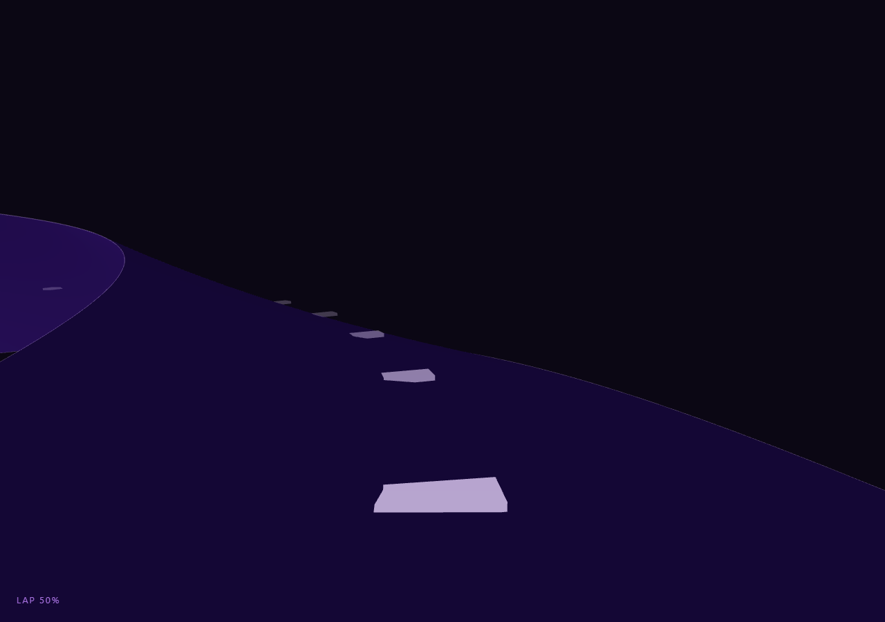Screenshot of the Three.js Scroll Möbius Strip Ride snippet rendered live