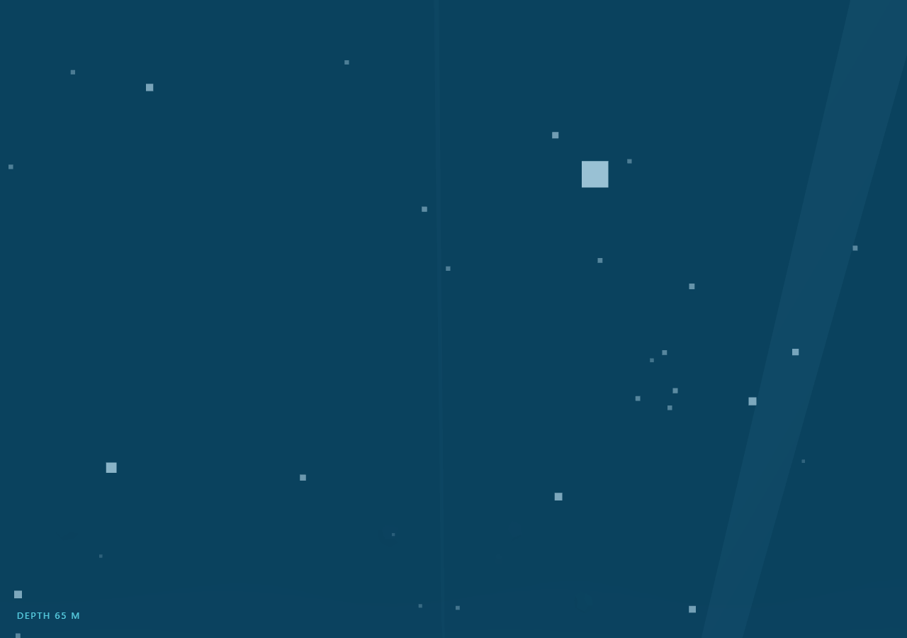 Screenshot of the Three.js Scroll Ocean Dive snippet rendered live