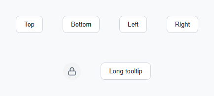 Screenshot of the CSS Tooltip with Smart Positioning snippet rendered live