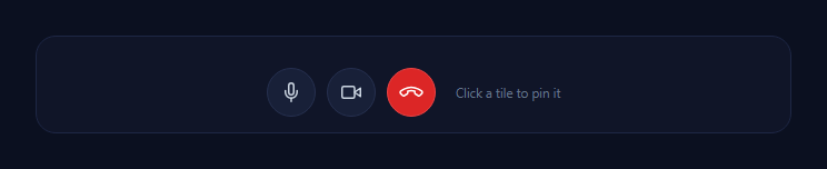 Screenshot of the Video Call Grid snippet rendered live