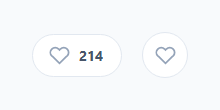 Screenshot of the Wishlist Heart Button snippet rendered live